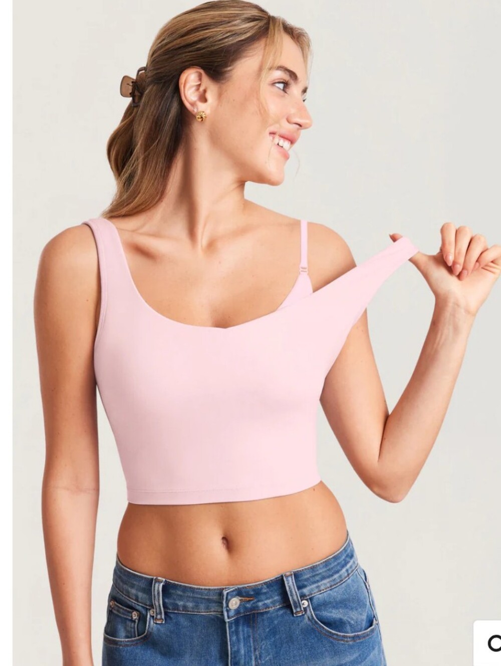 Momanda Nursing Crop Top Size Large